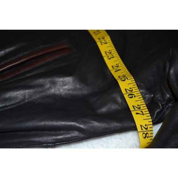 Leonardo Canada Bomber Soft Leather Jacket Size 3XL - Picture 9 of 9